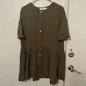 Petal & Pup Womens Olive Lipin Dress - Size 2, worn once